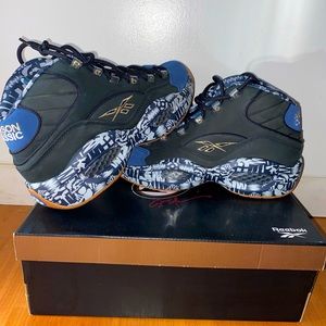 Reebok Question Mid 'Iverson Roundball Classic' Mens Sneakers
